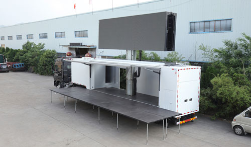 The Advantages and Unfolding Methods of Mobile Stage Truck